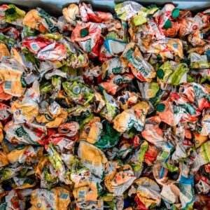 Droog recycleerbaar bedrijfsafvalstoffen